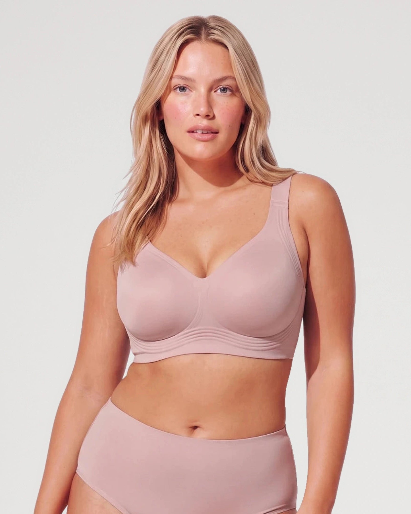 Side profile showing the bra shape | LilyCurve