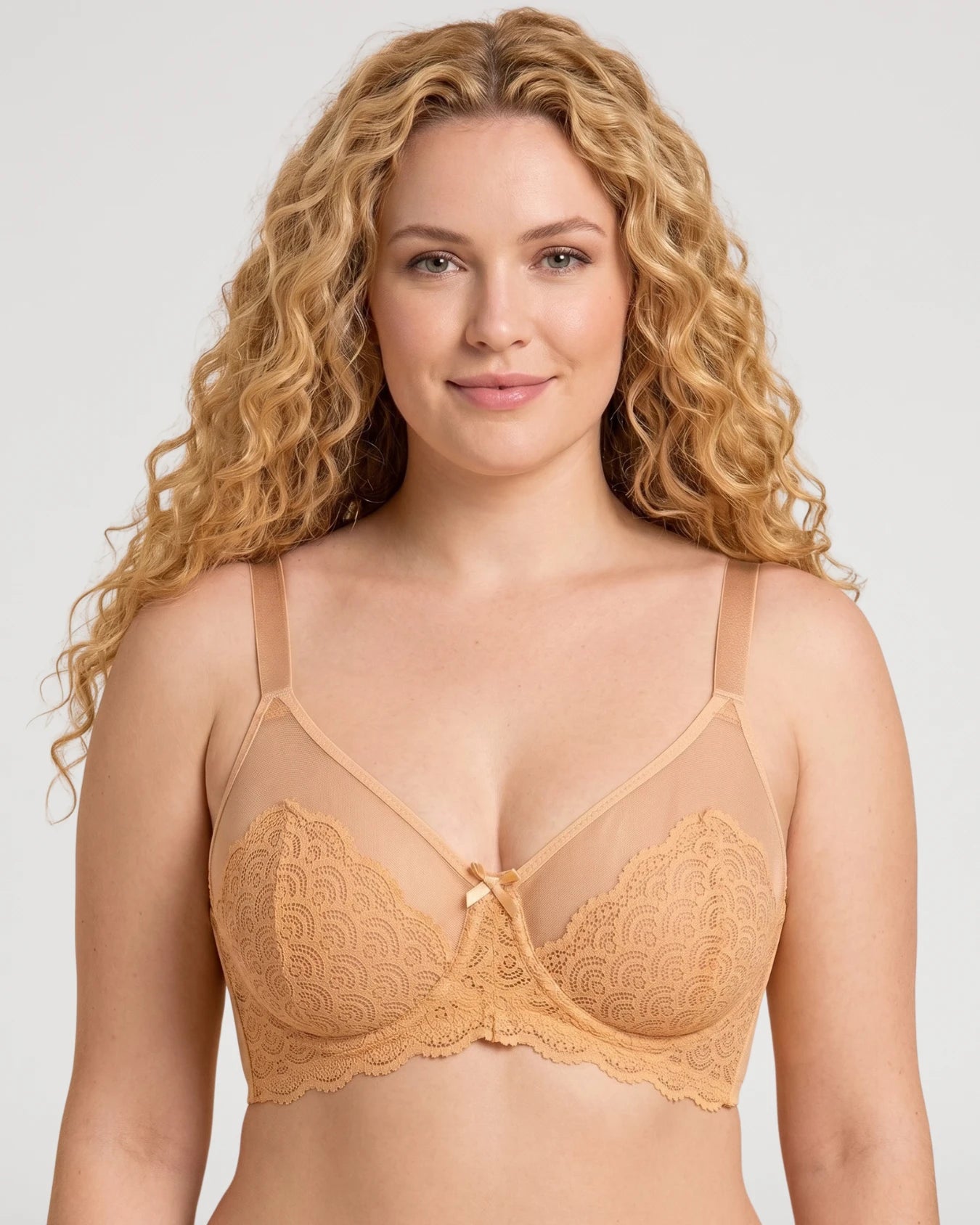 Lace Unlined Underwired Minimizer Bra