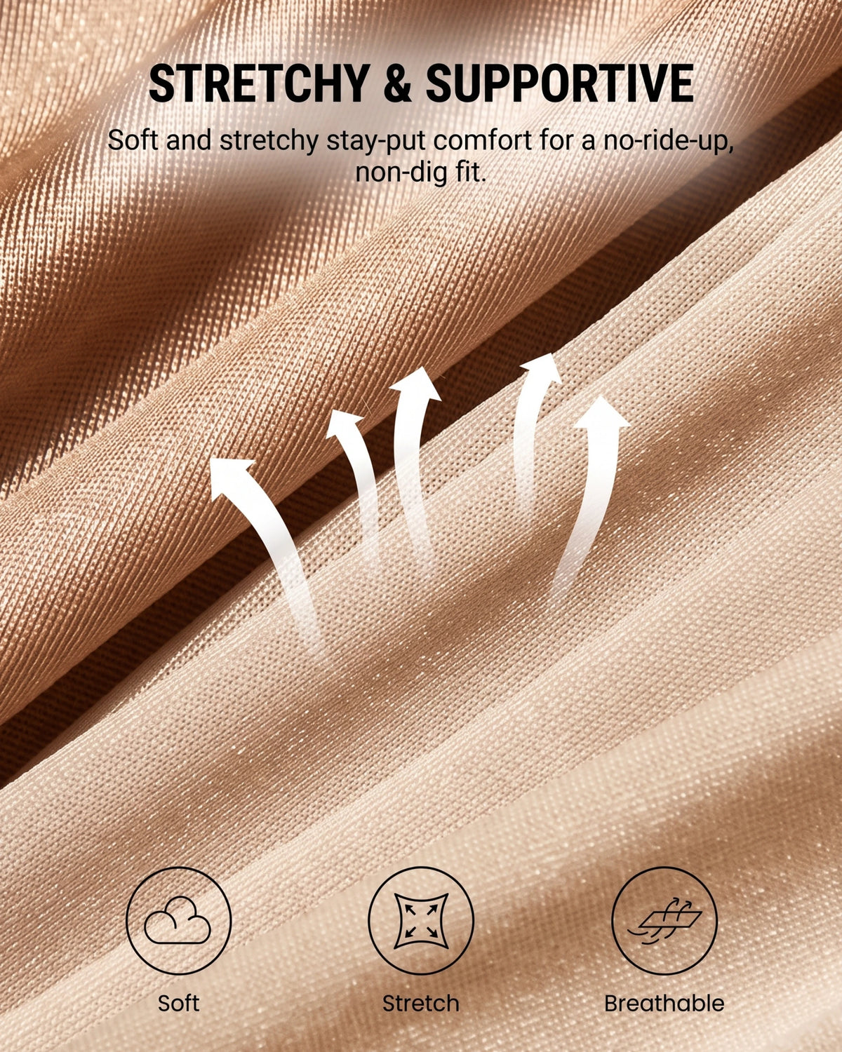 High-Waist Cross Compression Shaping Panties
