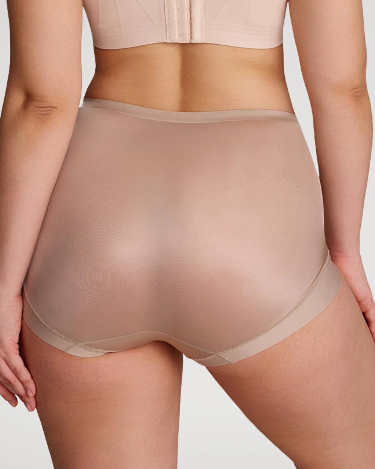 High-Waist Cross Compression Shaping Panties