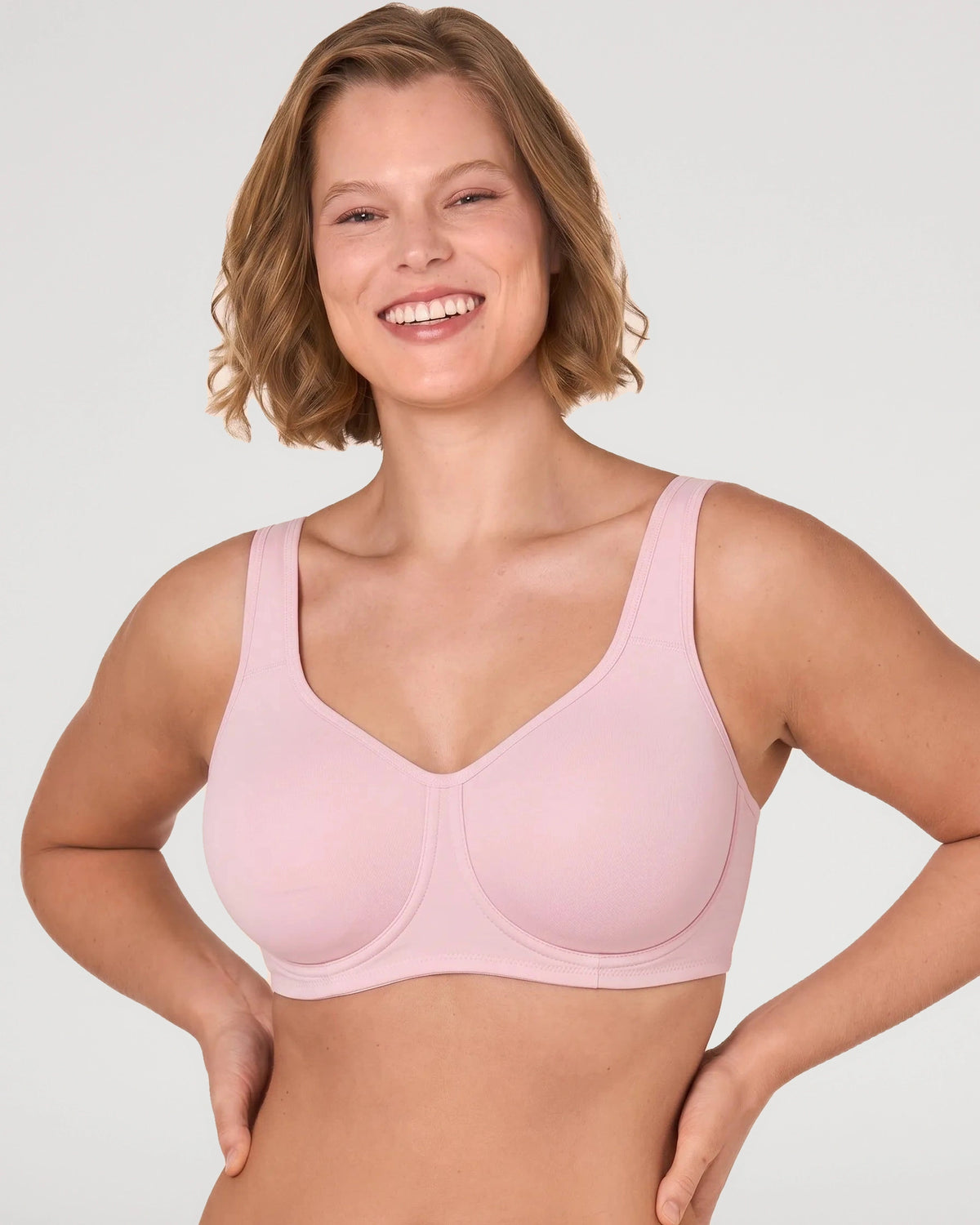 Side profile showing the bra shape | LilyCurve
