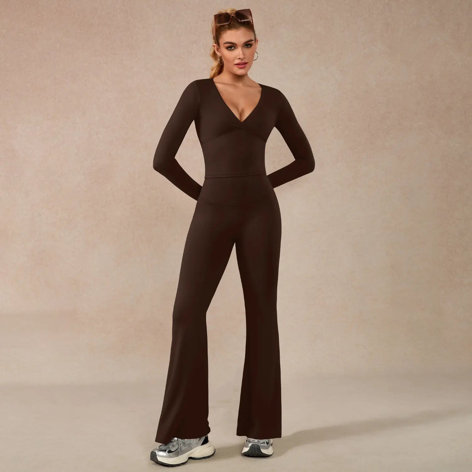 2-Piece High Stretch Sporty Activewear Set