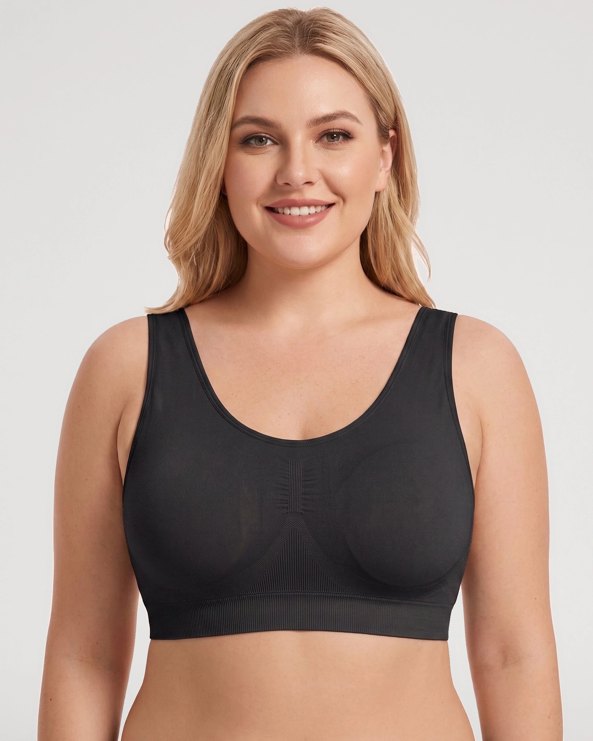 Side profile showing the bra shape | LilyCurve