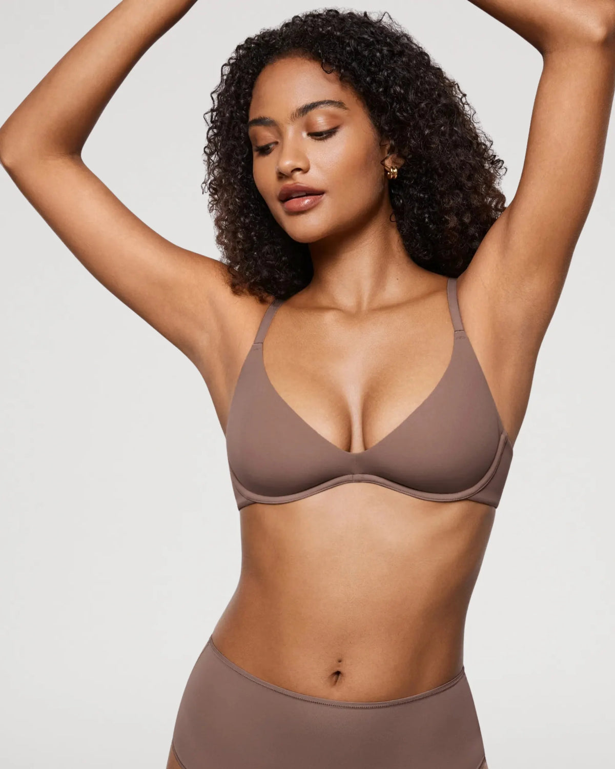 Plus Plunge Unlined Balconette Bra