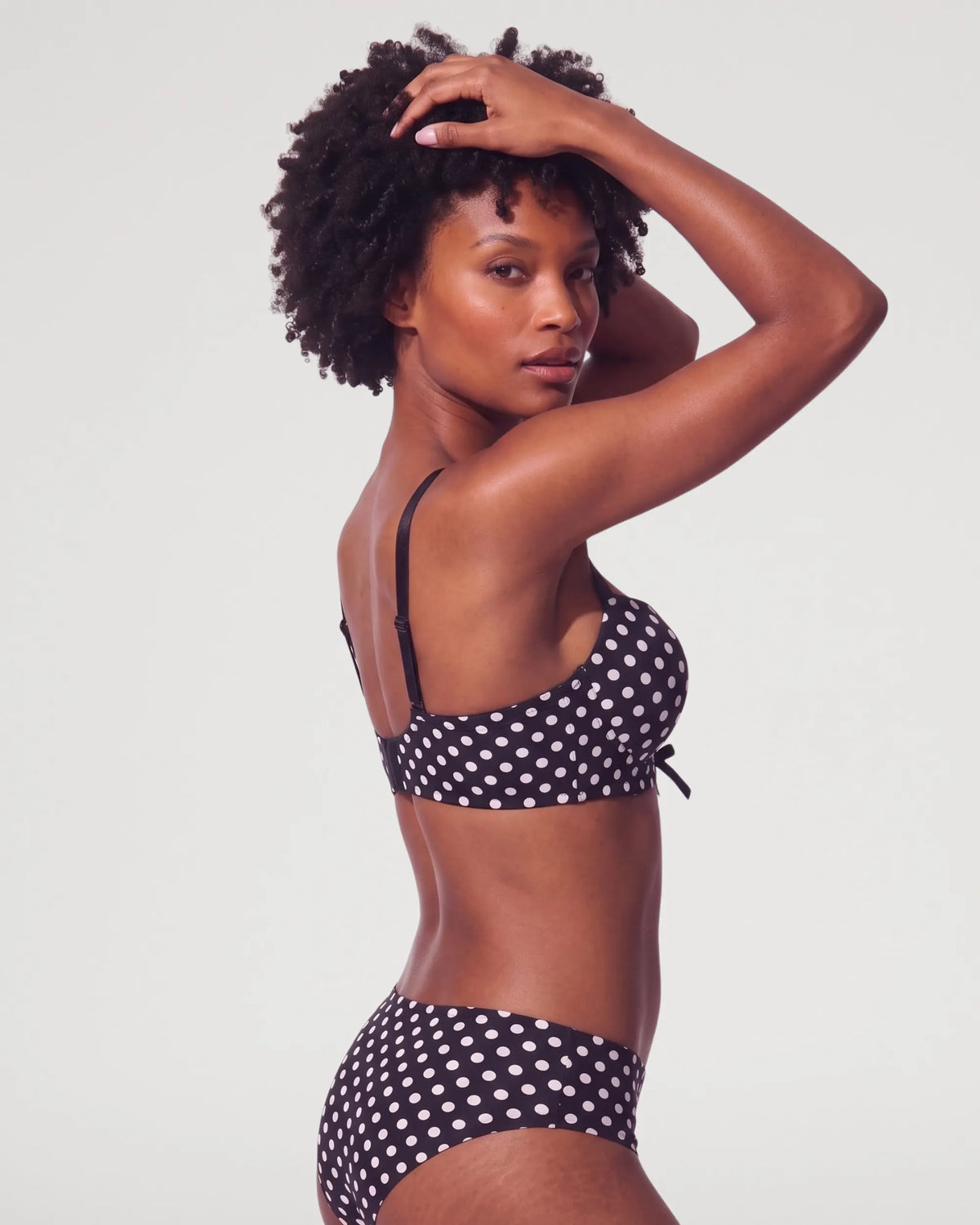 Wireless Front Lace-Up Push-Up Bra
