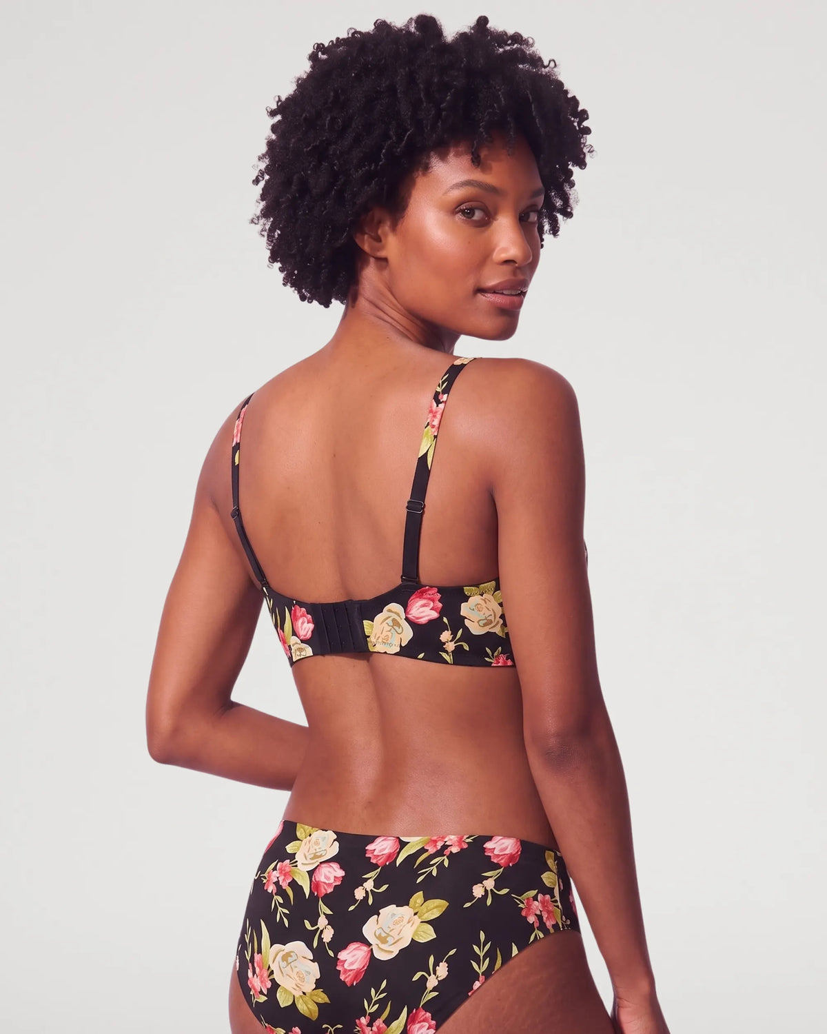 Wireless Front Lace-Up Push-Up Bra