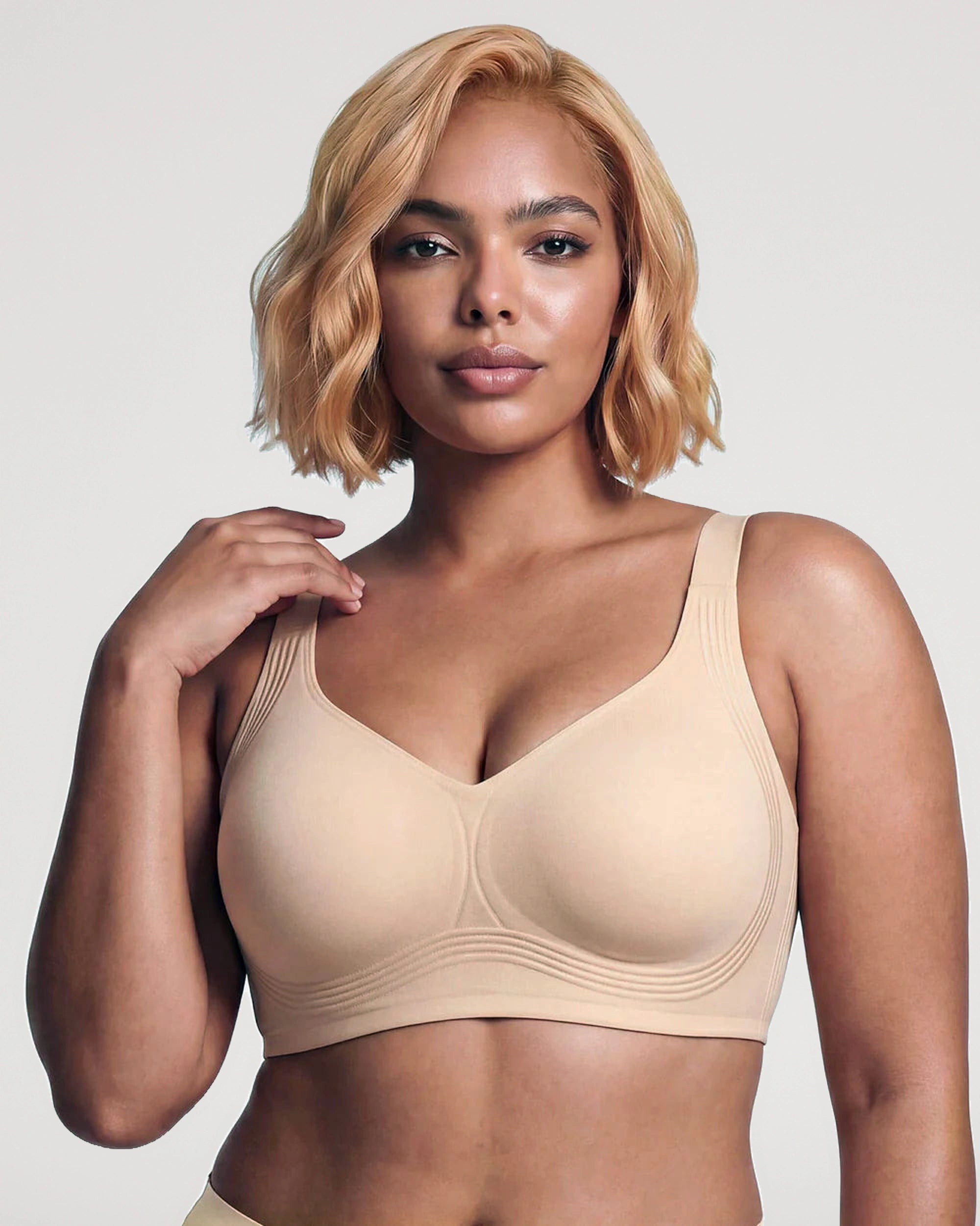 Comfort support view of this bra | LilyCurve