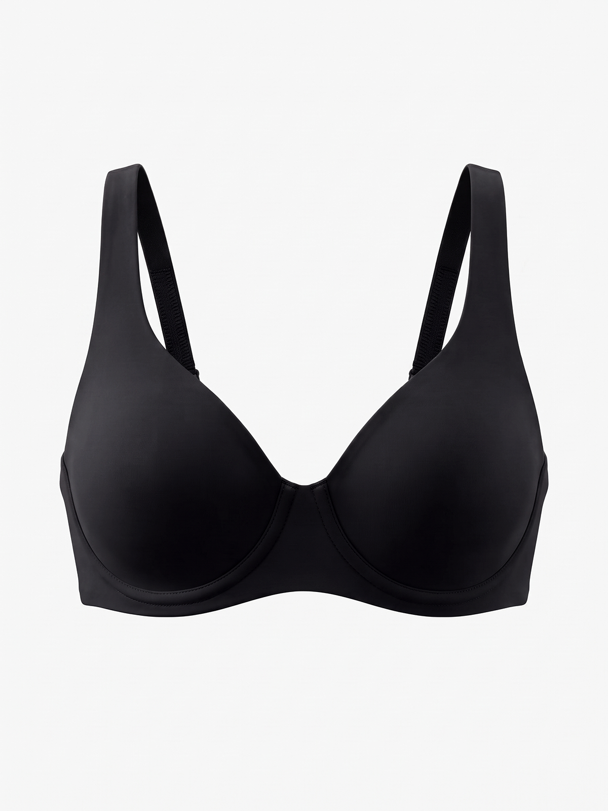 Soutien-gorge balconnet sans couture et sans doublure à armatures