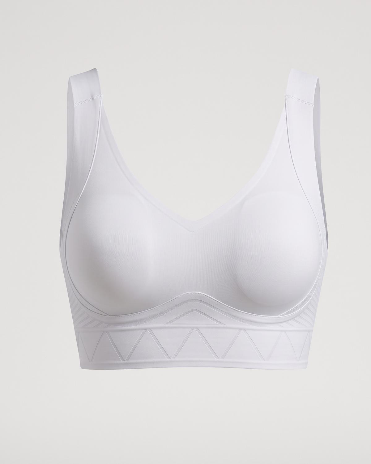 Sujetador camiseta con relleno de gel, sin aros, de cobertura completa y tallas grandes