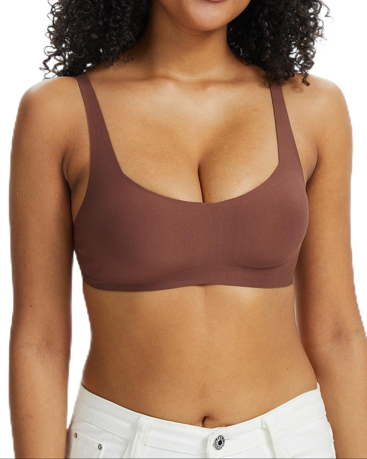 Seamless Square Neck Bralette & Panty Set