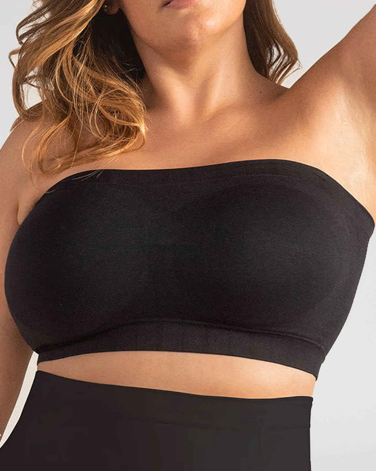 Front fit view of the Invisible Support Convertible Bra | LilyCurve