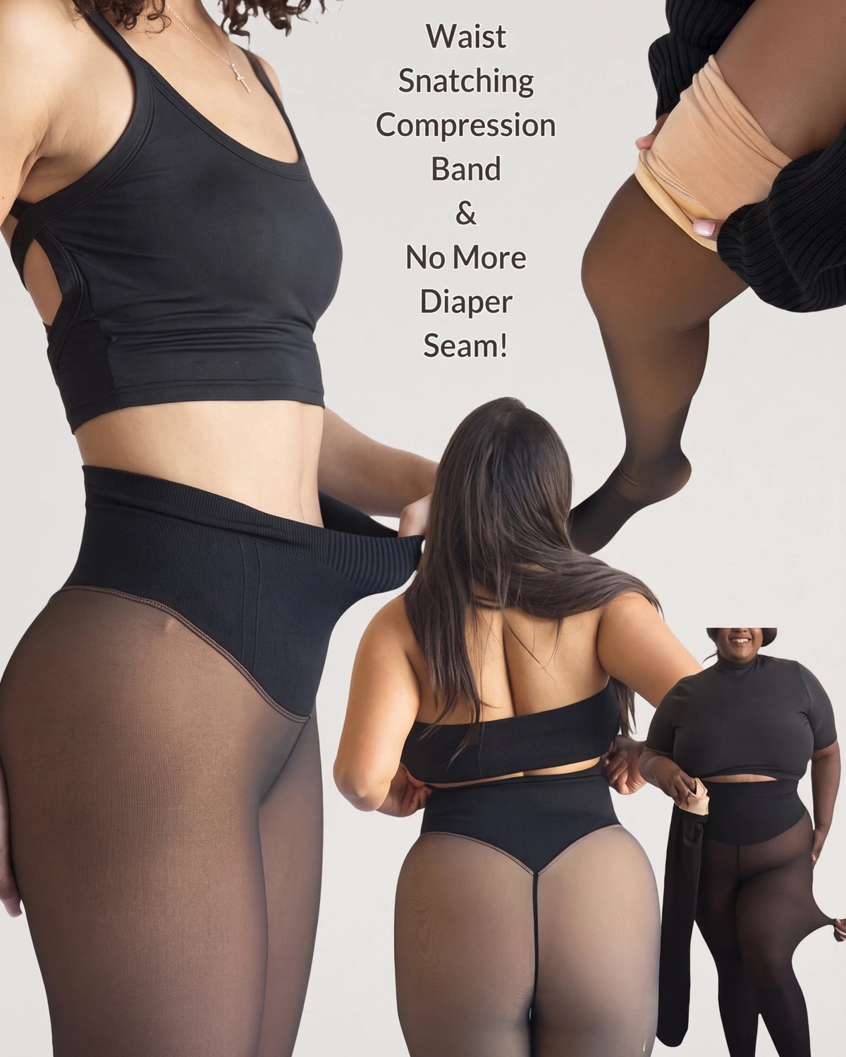 One-Seam Sculpting Thermal Tights