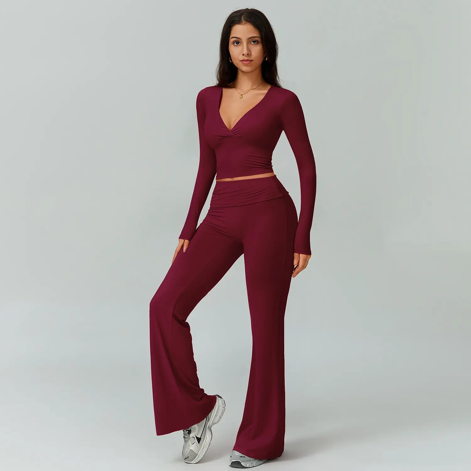 2-Piece High Stretch Sporty Activewear Set