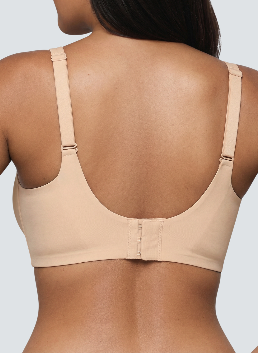 Wireless Breathable Jelly Bra - Black / XL