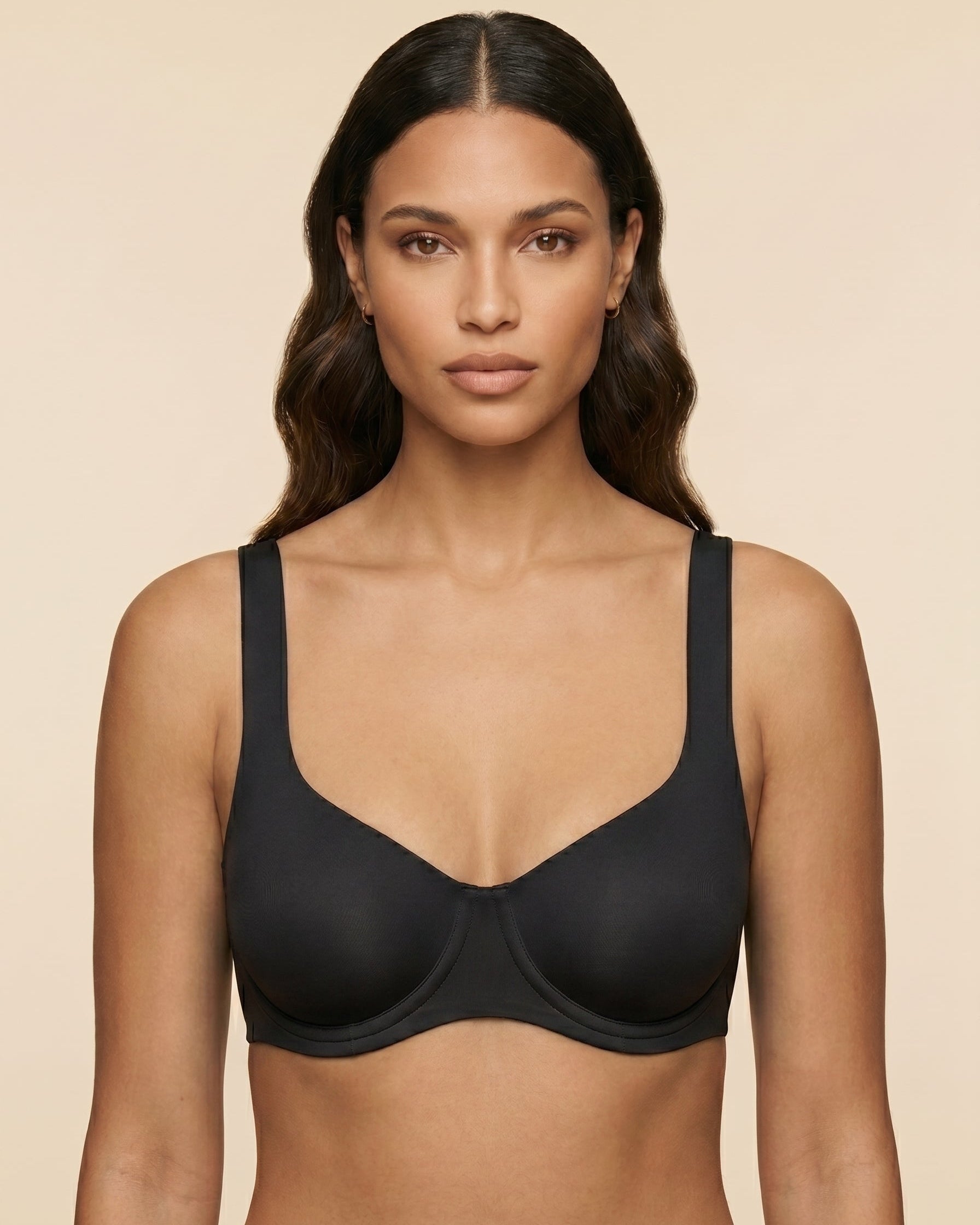 Seamless Unlined Balconette Underwired Bra