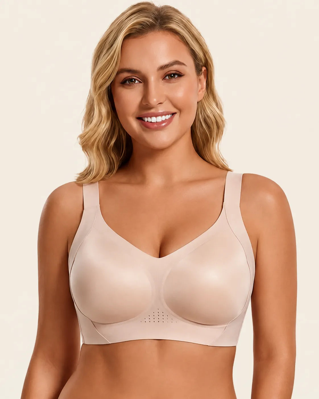 Wireless Lightly-Lined Full-Coverage Jelly Bra