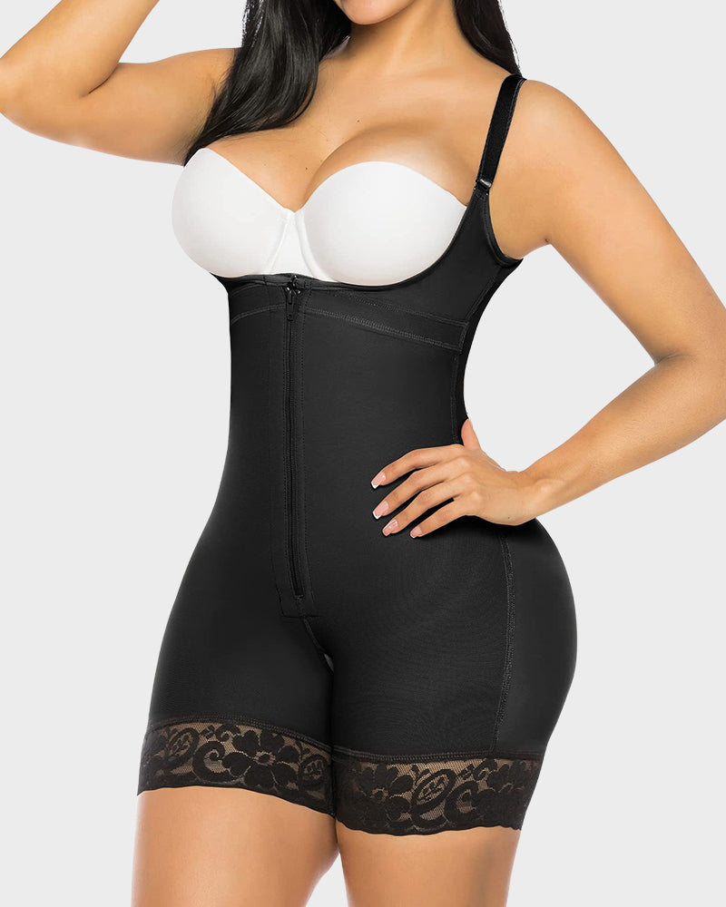 LilyCurve Colombian Tummy Control Butt Lift Fajas Shapewear in BK