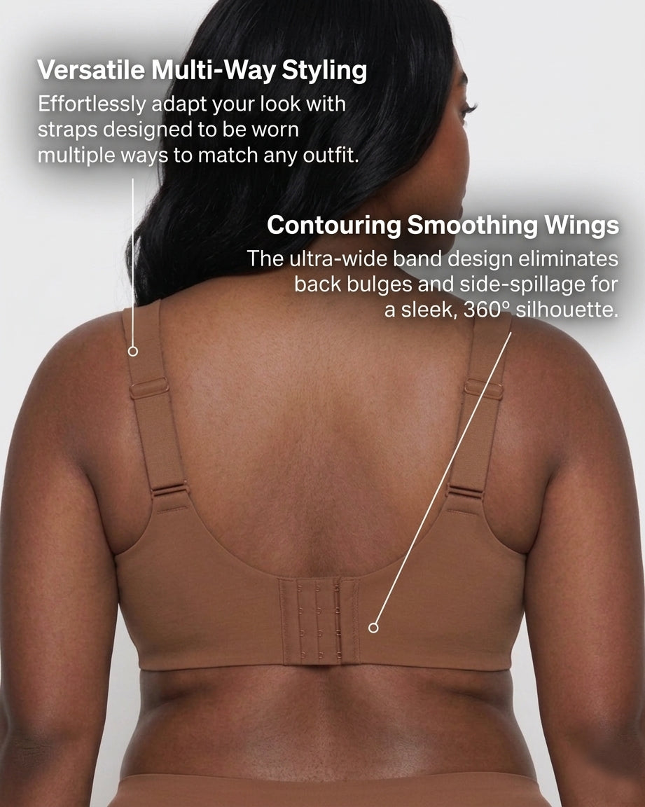 Wireless Full-Coverage Seamless Push-Up Jelly Bra