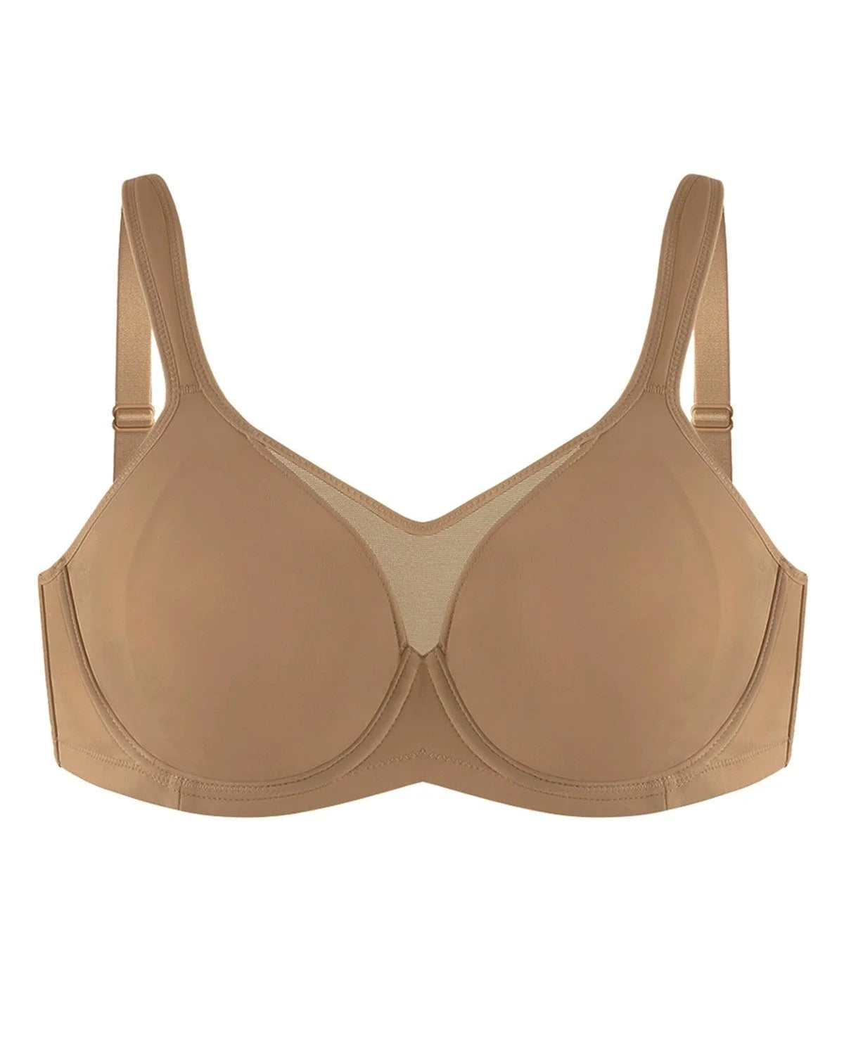 Full-Coverage Unlined Minimizer Underwire Bra
