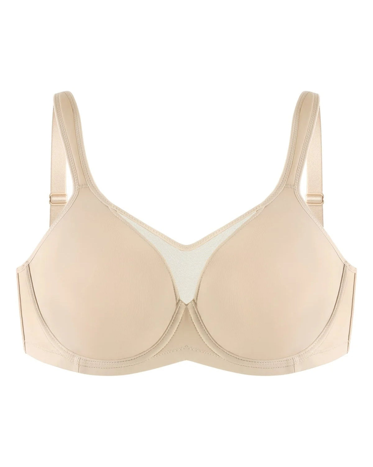 Full-Coverage Unlined Minimizer Underwire Bra