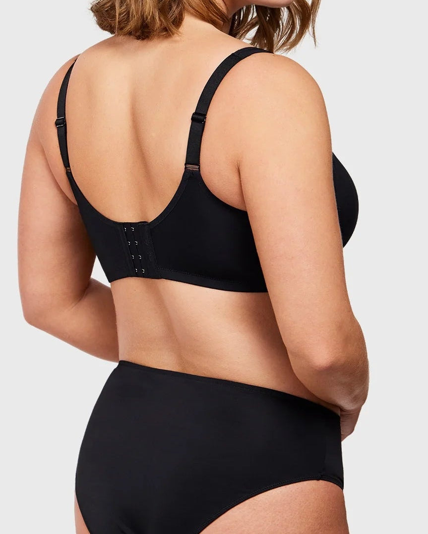 Full-Coverage Unlined Minimizer Underwire Bra