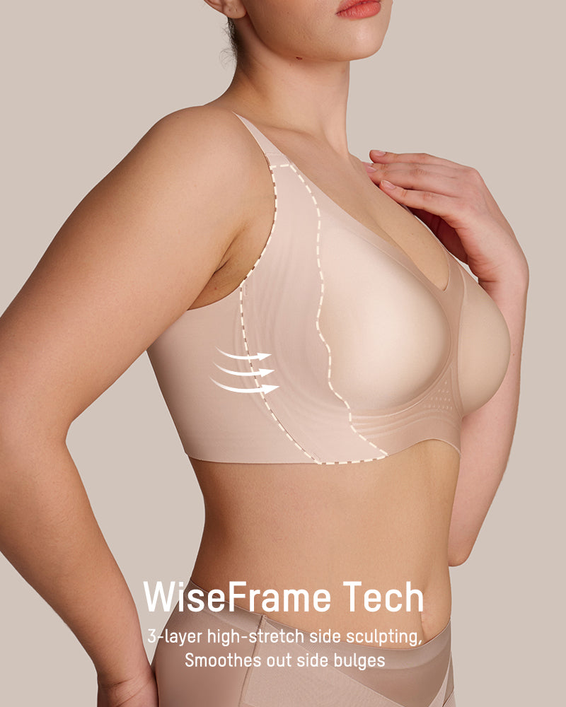 CloudLift™ Jelly Support Wireless Bra - Sand - View 2