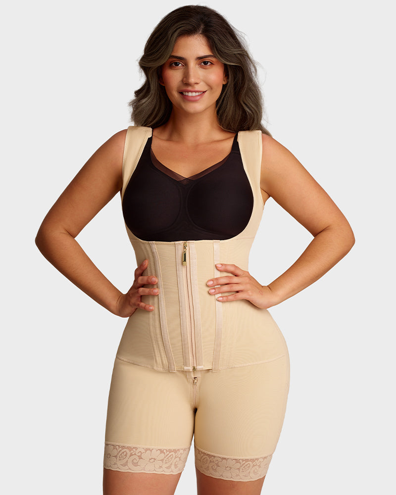 LilyCurve Post Surgery Tummy Tuck Compression Garment in NU