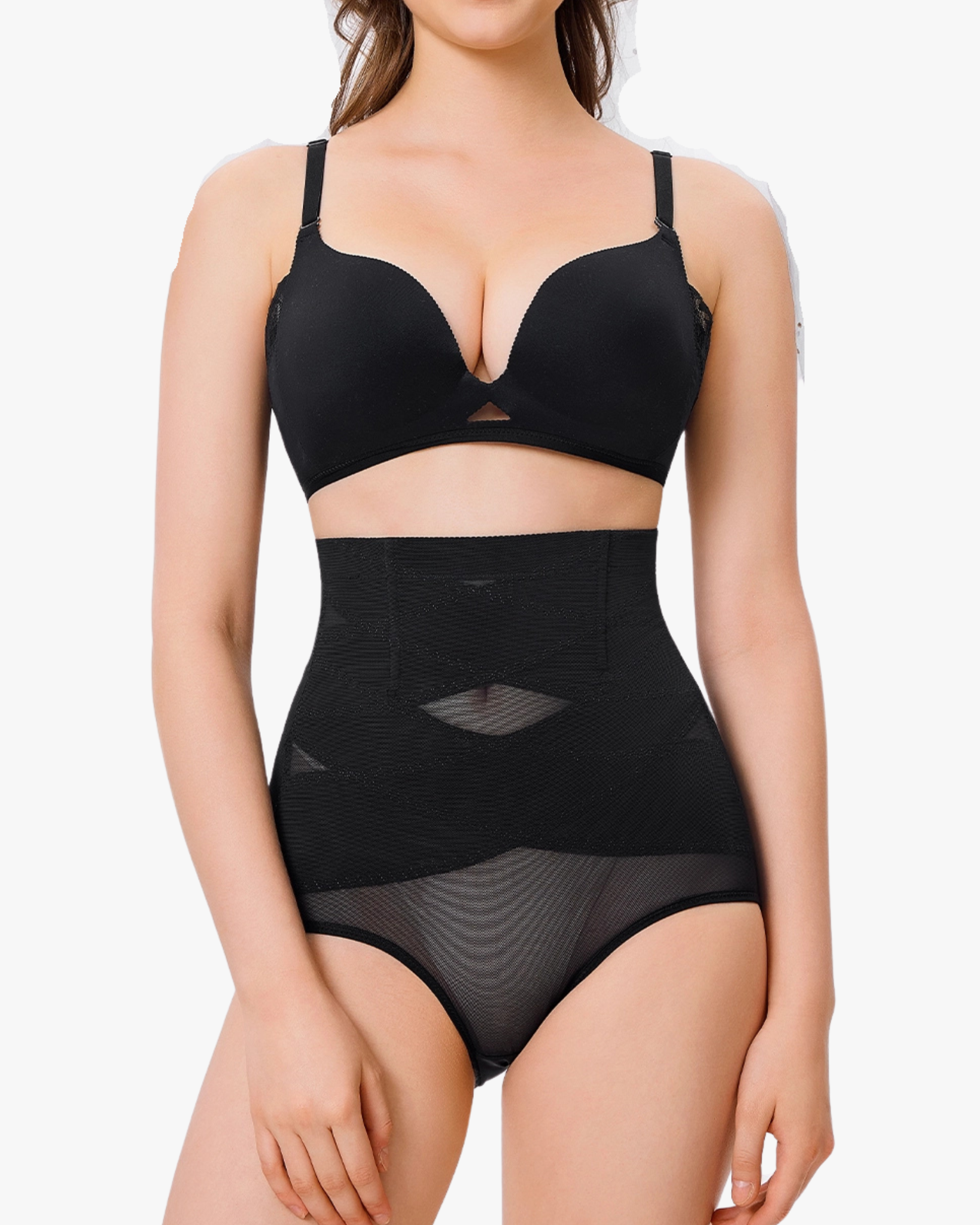 LilyCurve Tummy Control Smoothing Brief in BK