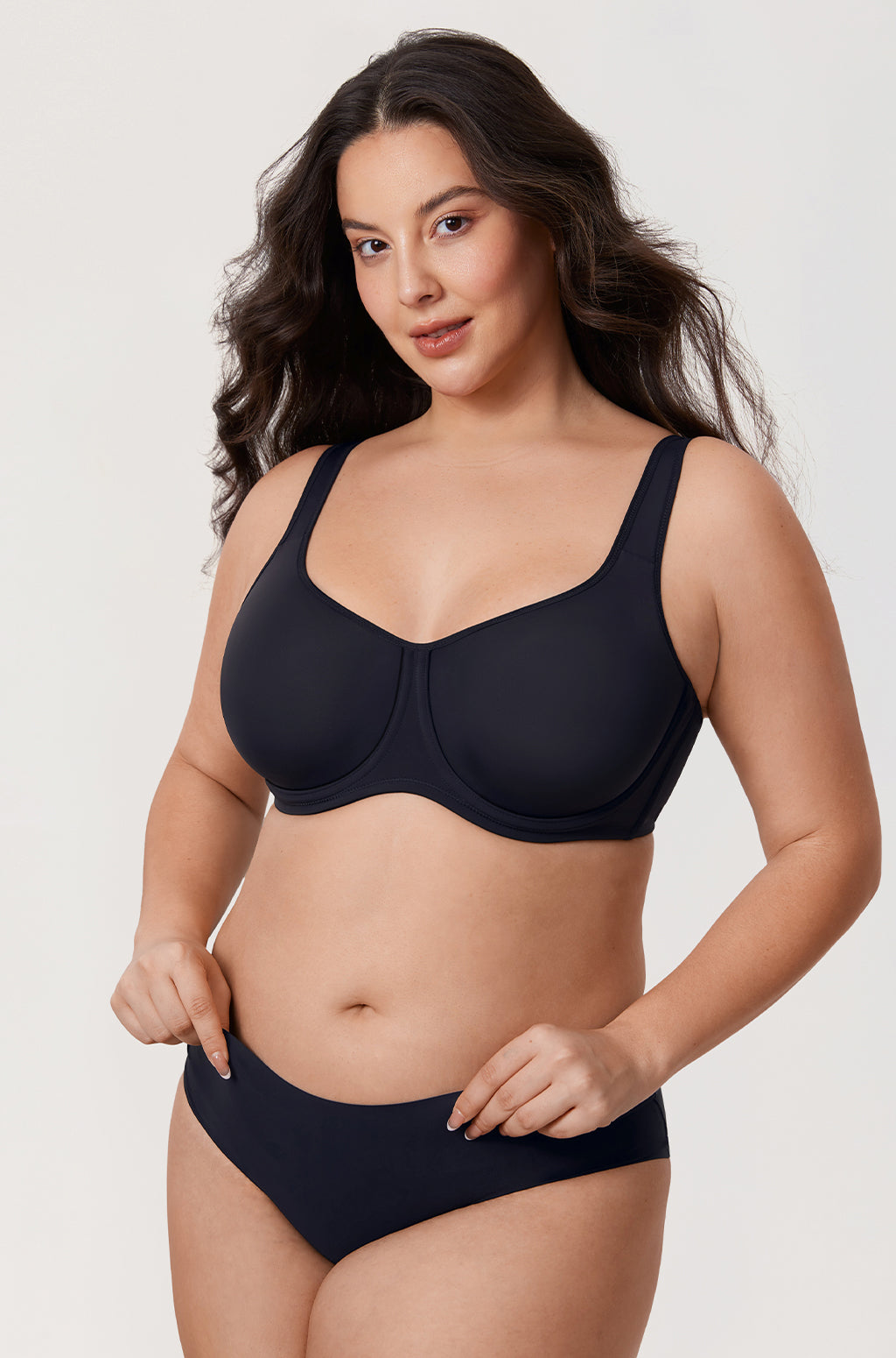 Confishape Supportive Full Coverage Bra - Beige