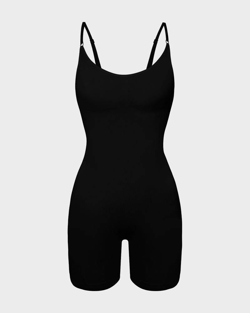 LilyCurve Everyday Sculpt Seamless Full Body Shaper in BK