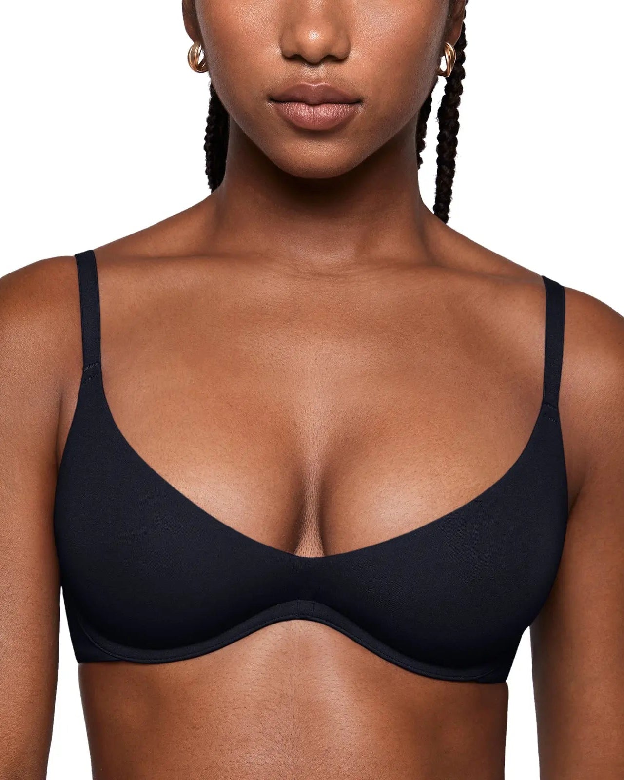 Inbarely Plus Plunge Unlined Balconette Bra
