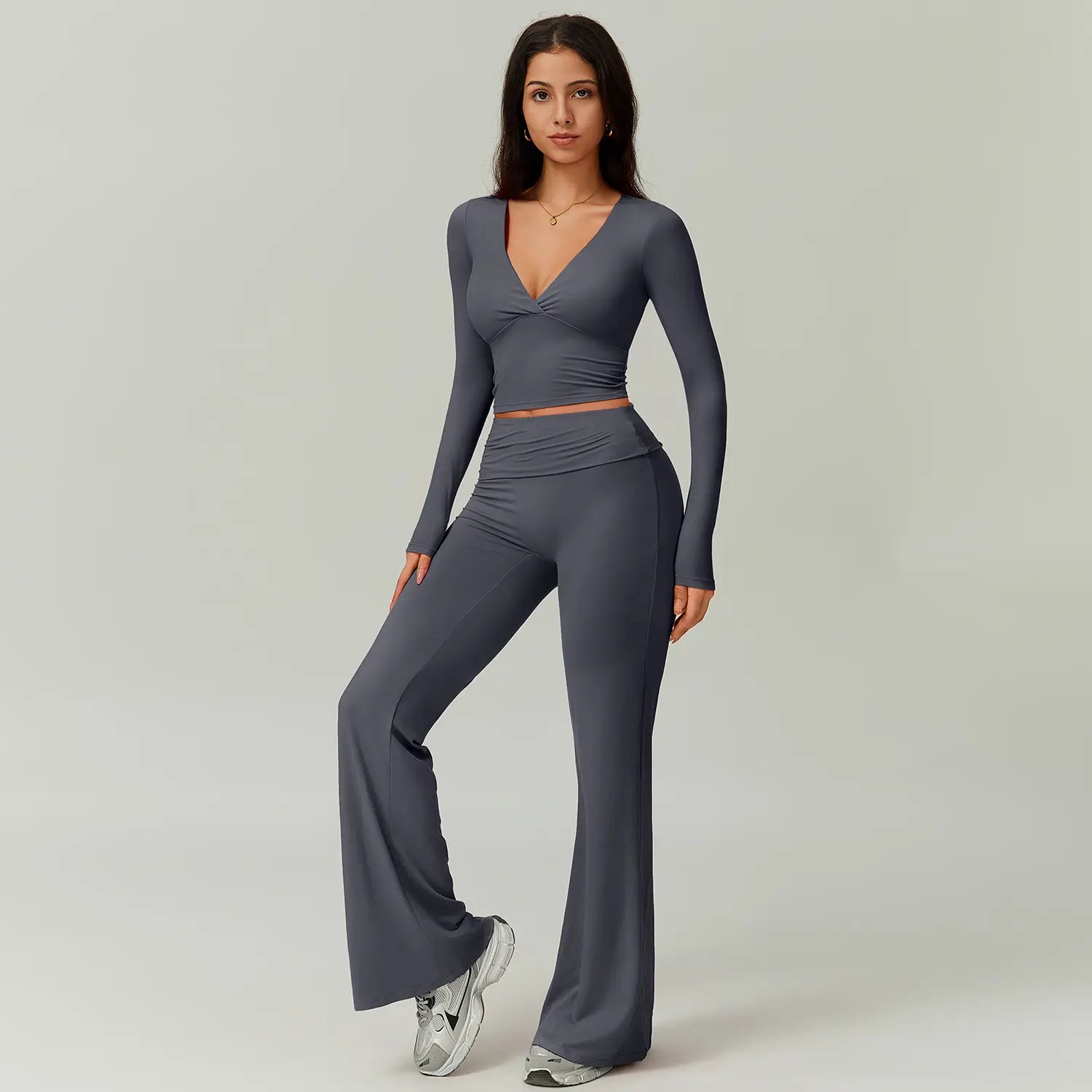 2-Piece High Stretch Sporty Activewear Set