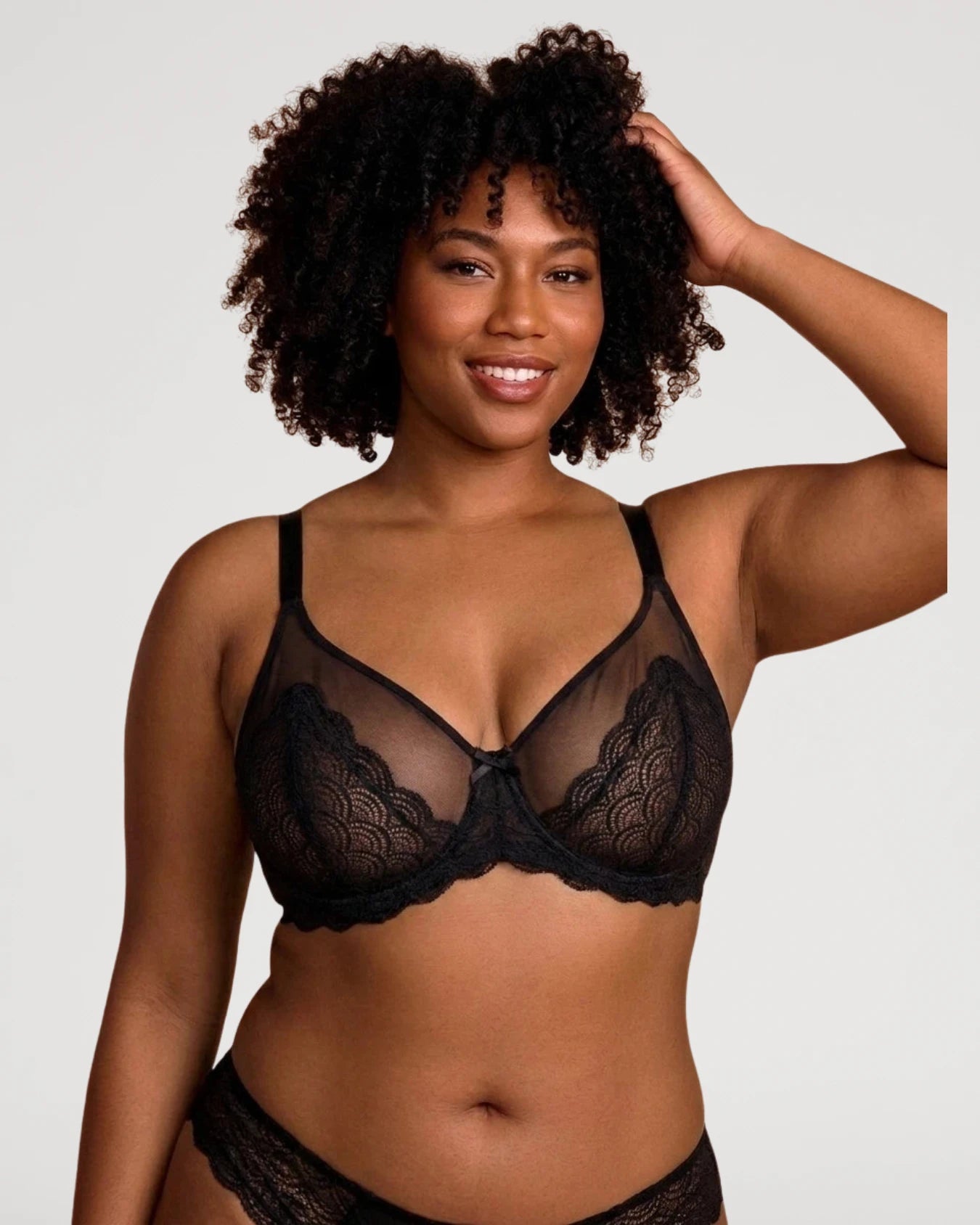 Lace Unlined Underwired Minimizer Bra [BOGO]
