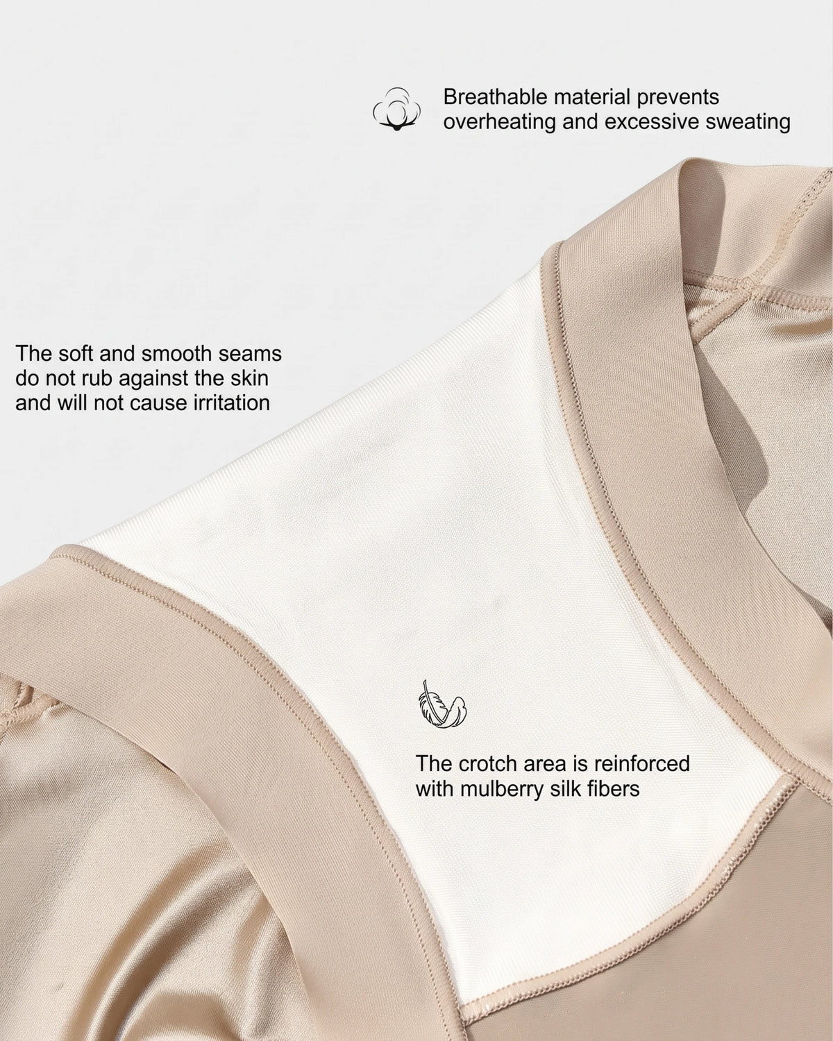 High-Waist Cross Compression Shaping Panties