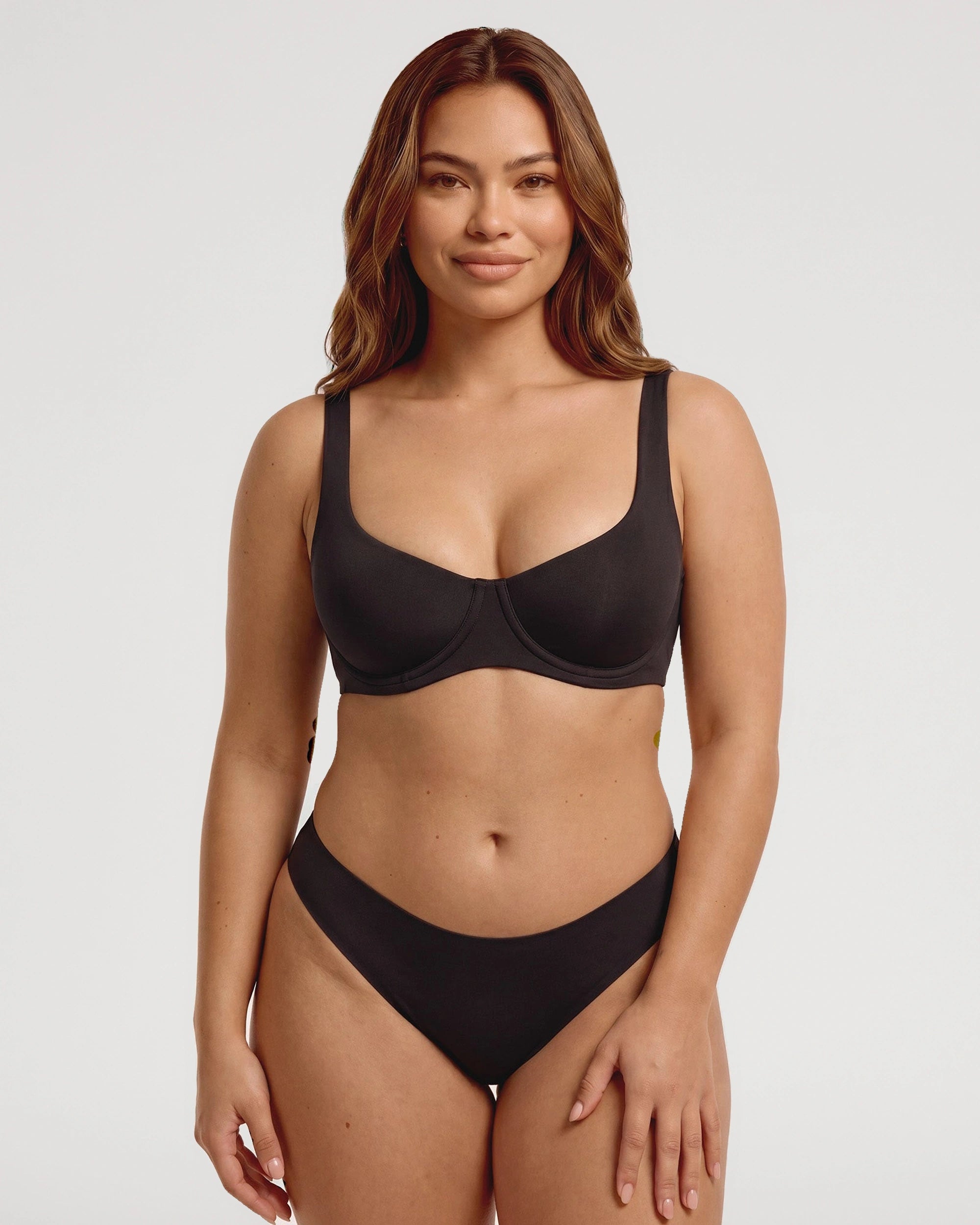 Side profile showing the bra shape | LilyCurve