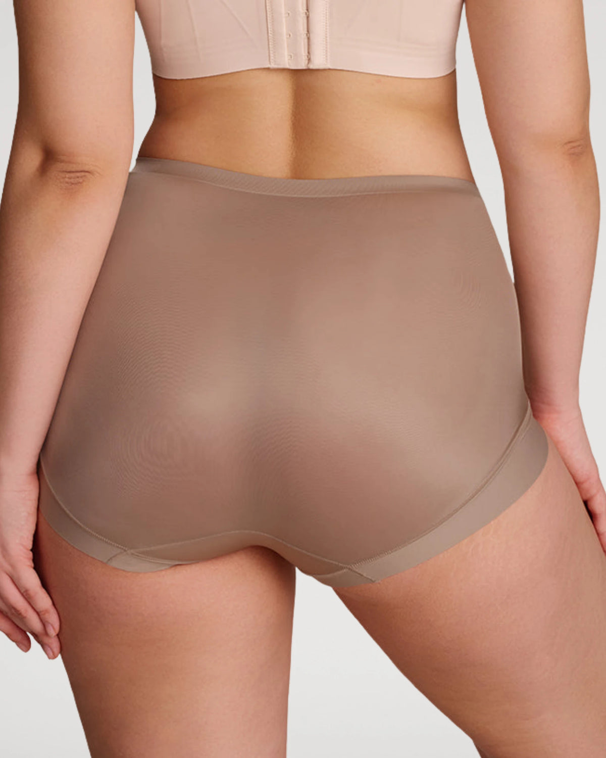 High-Waist Cross Compression Shaping Panties