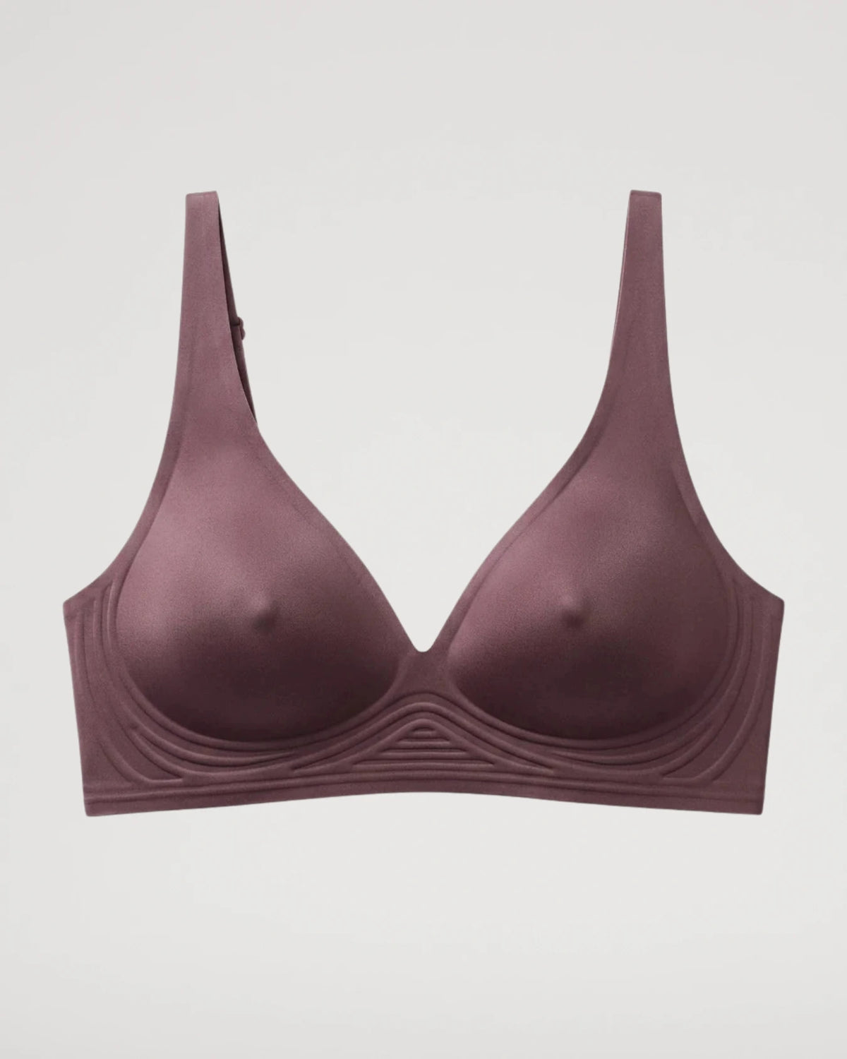 Soutien-gorge Push-Up sans armatures en gel avec détails tétons galbés