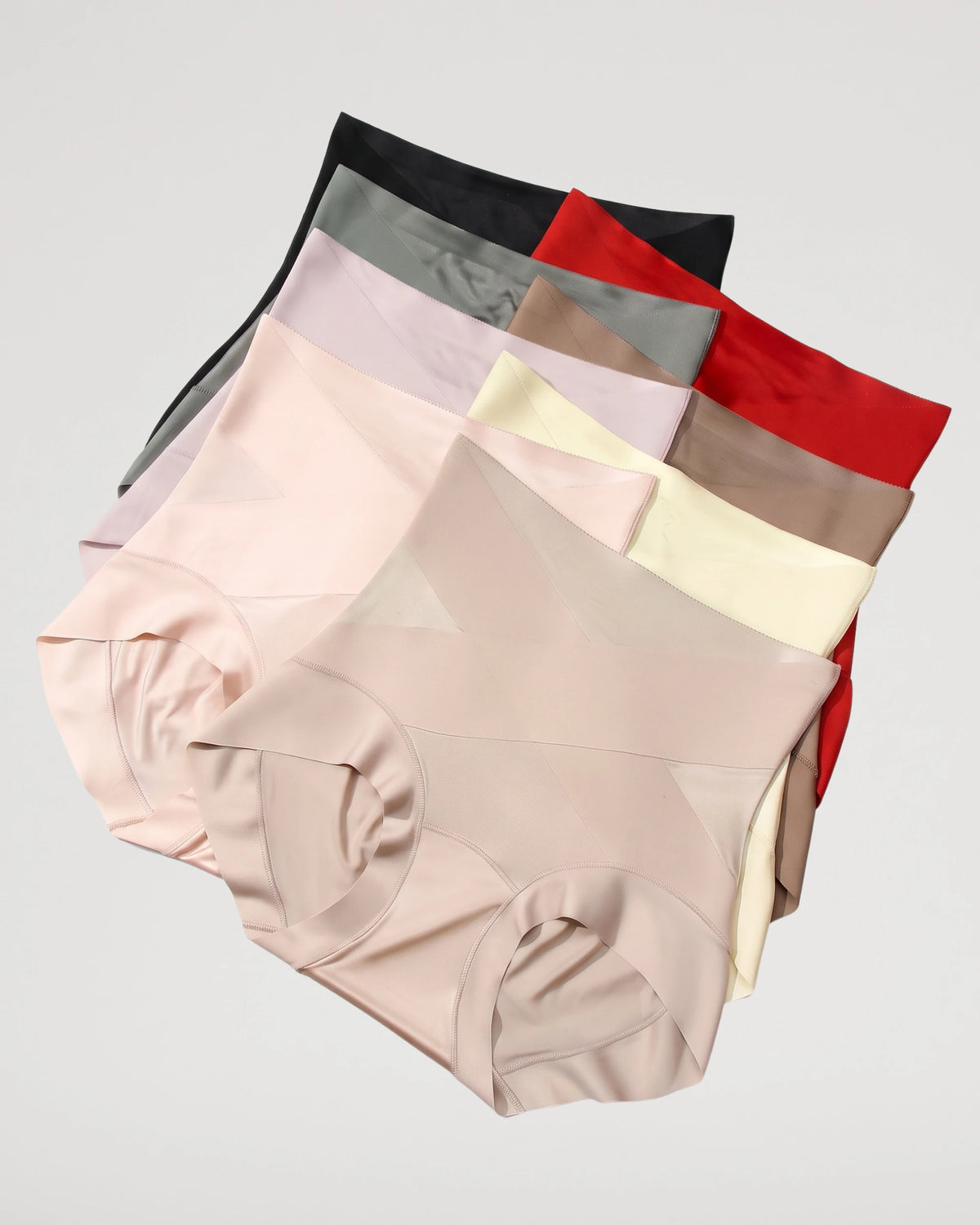 High-Waist Cross Compression Shaping Panties