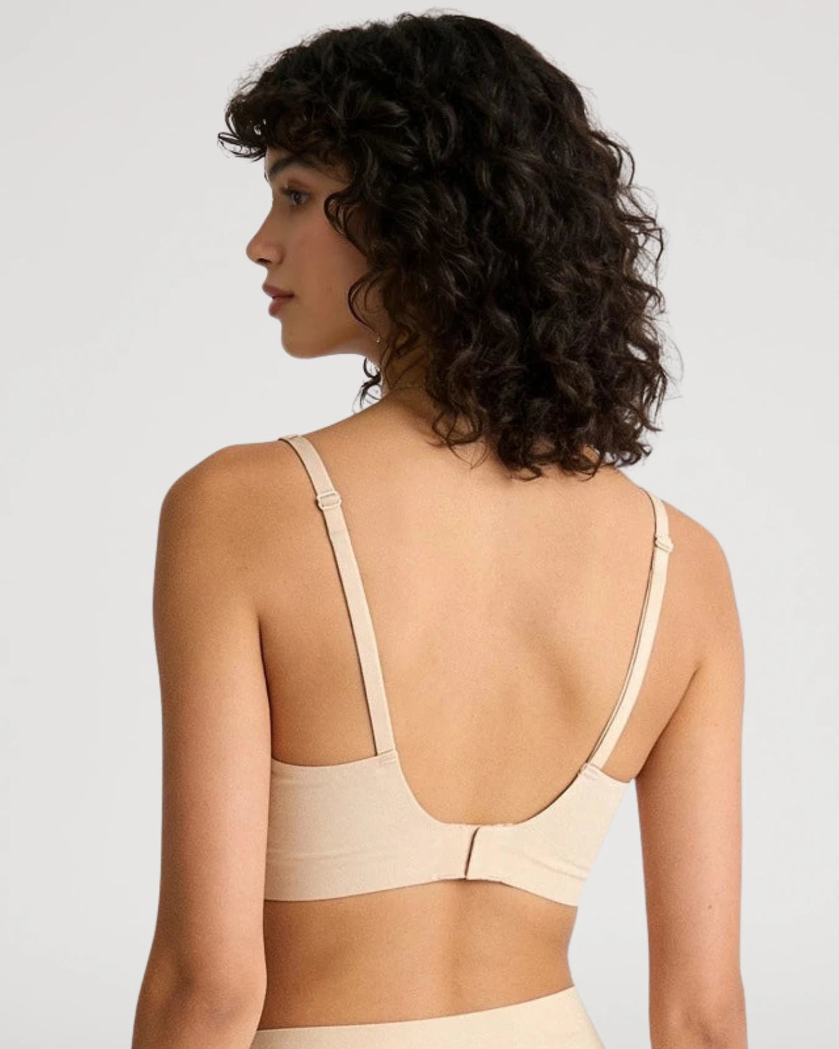 Soutien-gorge Push-Up sans armatures en gel avec détails tétons galbés