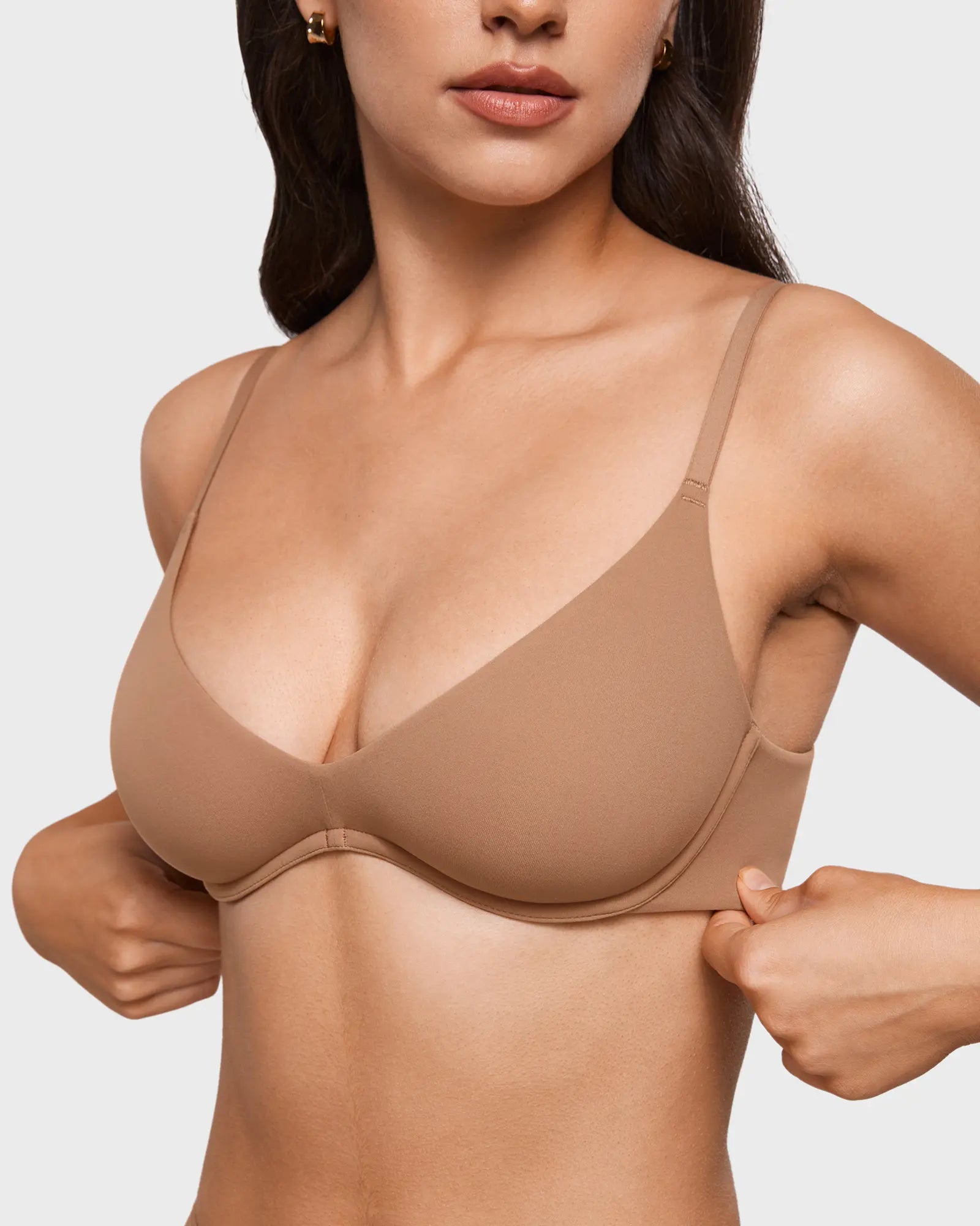 Inbarely Plus Plunge Unlined Balconette Bra
