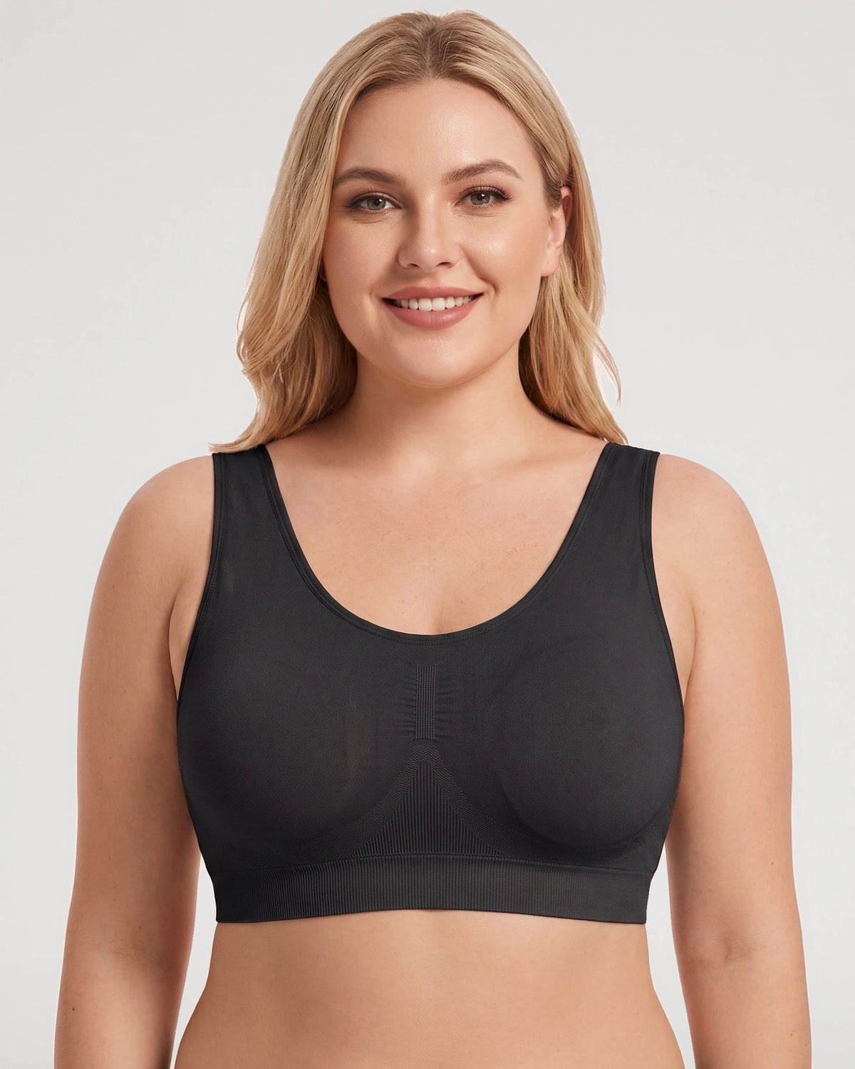 Side profile showing the bra shape | LilyCurve