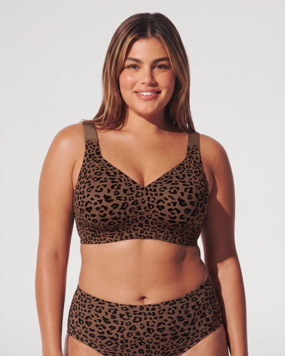 Soutien-gorge pigeonnant sans fil sans couture à couverture complète en gelée