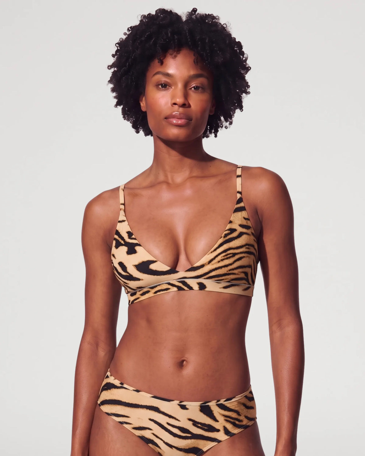 Unlined Wirefree Pull-On Triangle Bralette