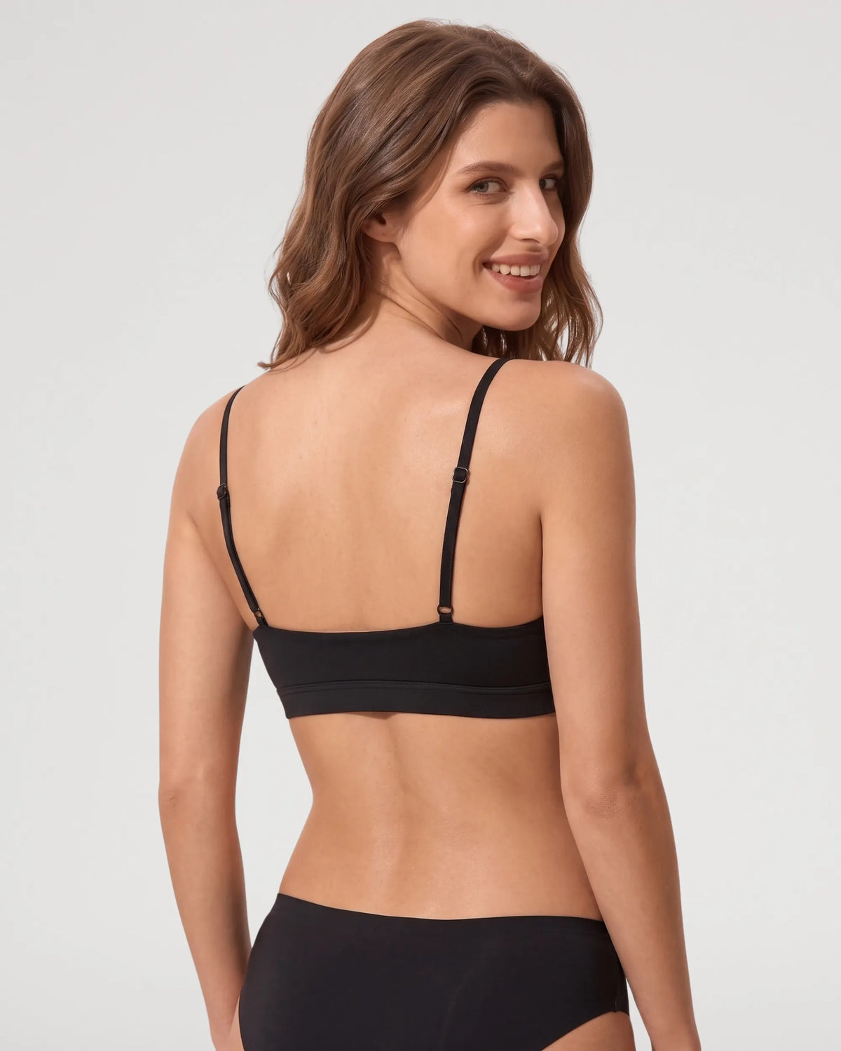 Unlined Wirefree Pull-On Triangle Bralette