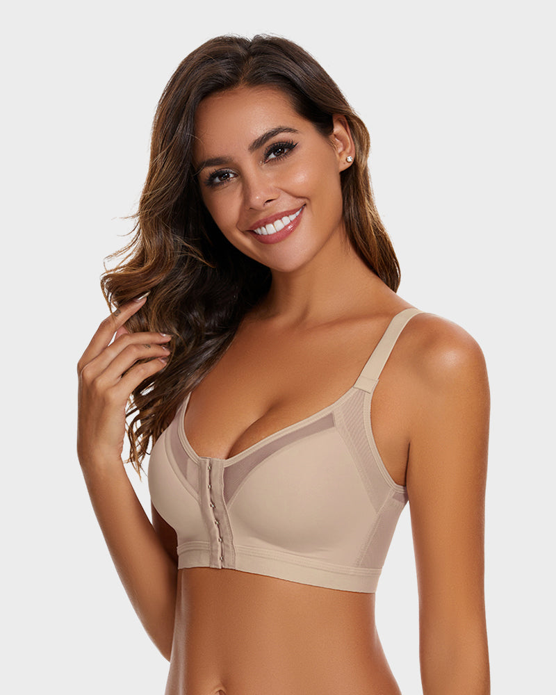 LilyCurve Comfort Posture Corrector Bra in NU
