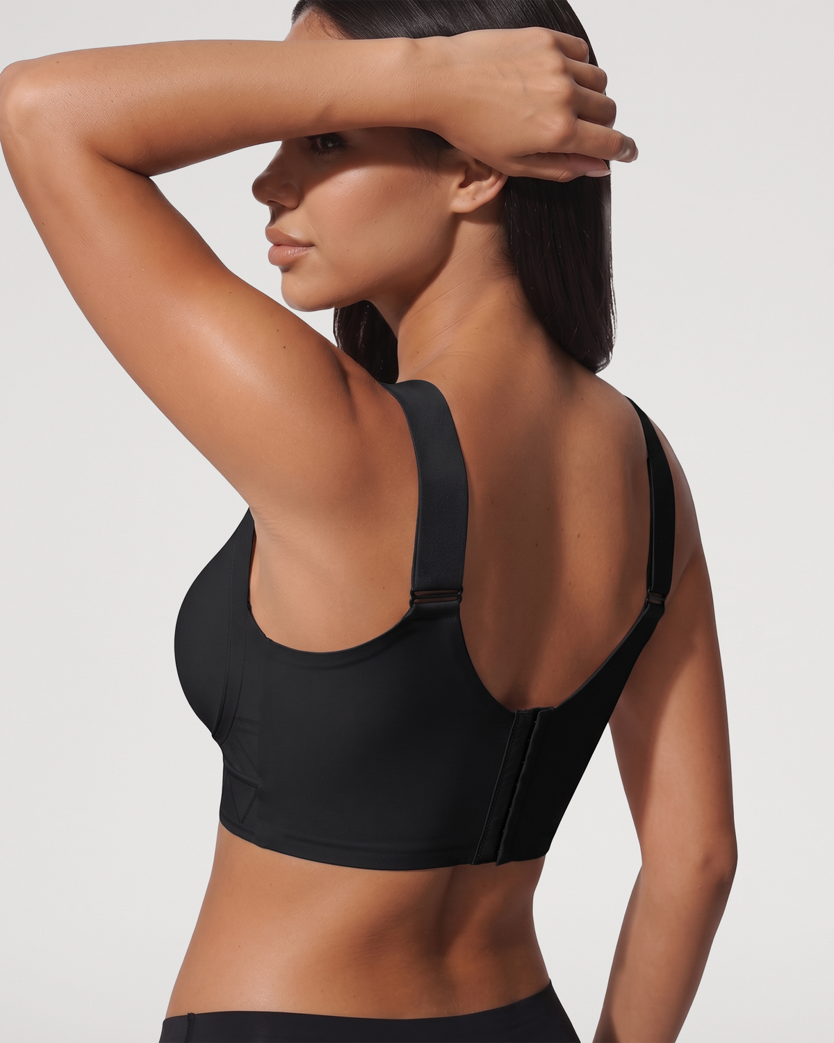 Sujetador camiseta con relleno de gel, sin aros, de cobertura completa y tallas grandes