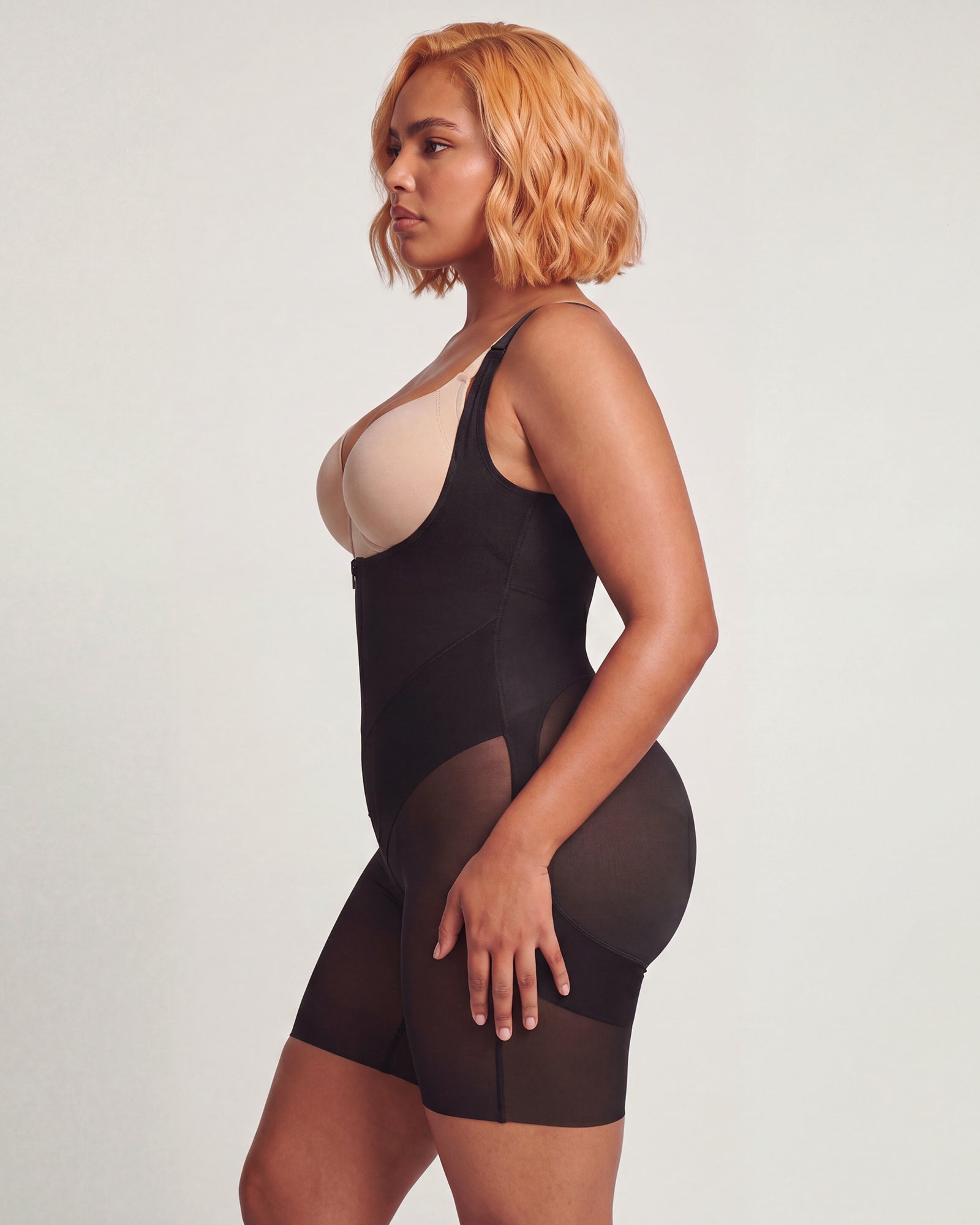 U-Shaped Full-Body Sculpting Faja Bodysuit