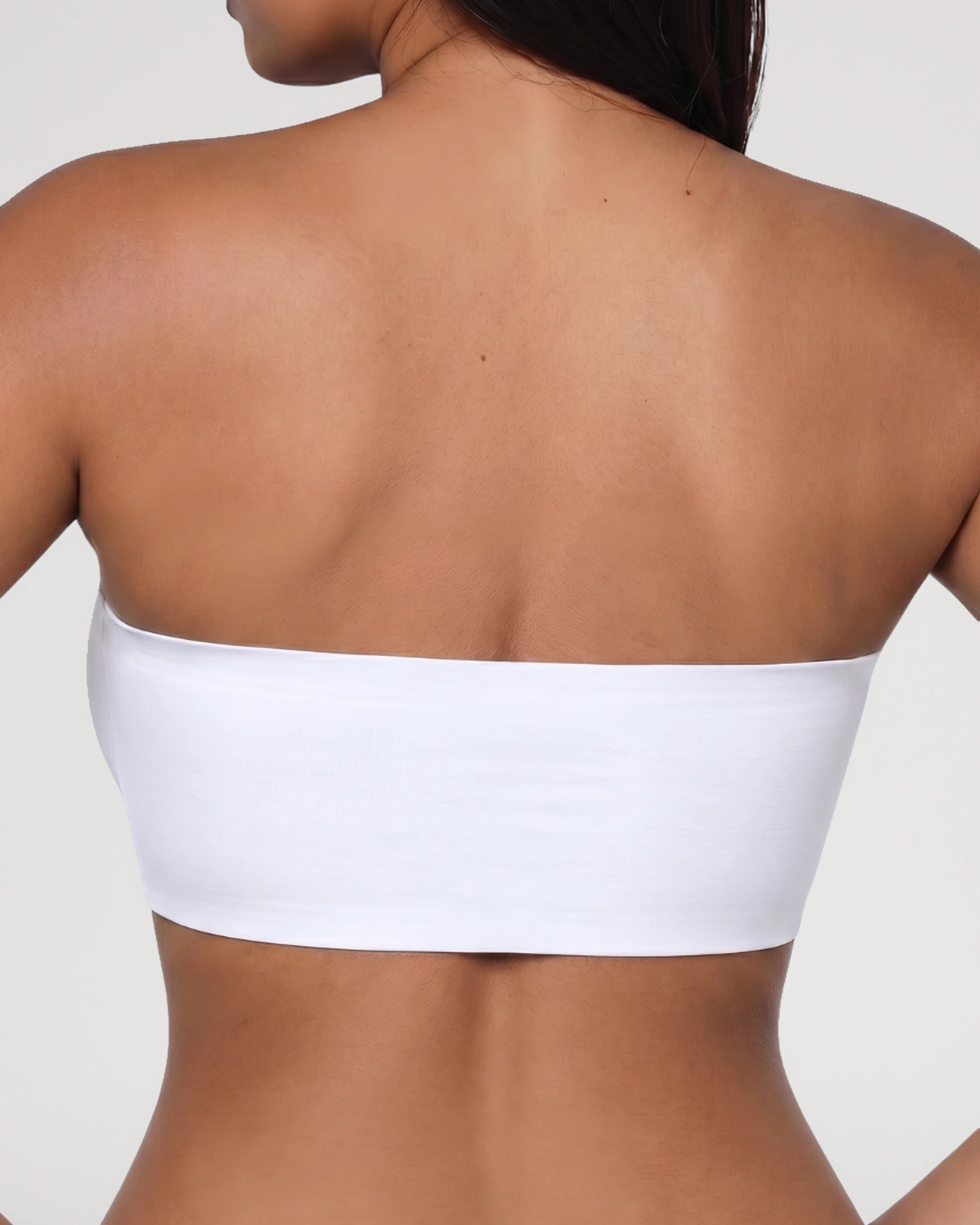 Side profile showing the strapless bra shape | LilyCurve