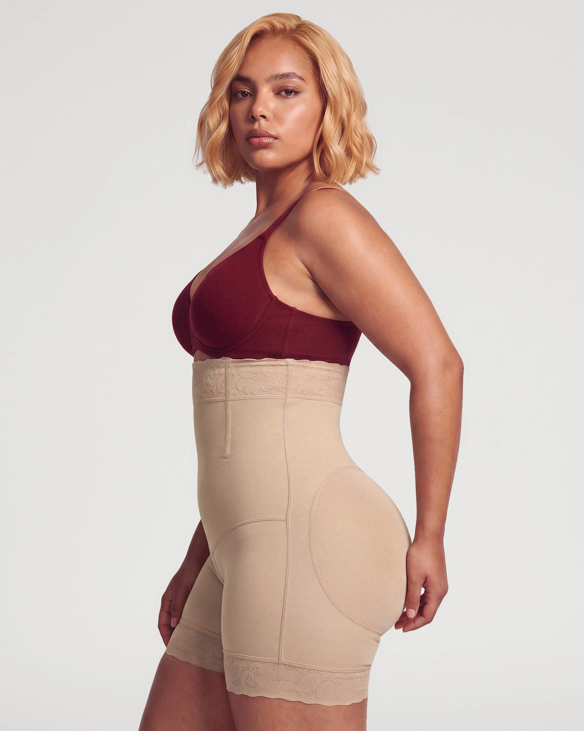 Side profile showing the shapewear shape | LilyCurve