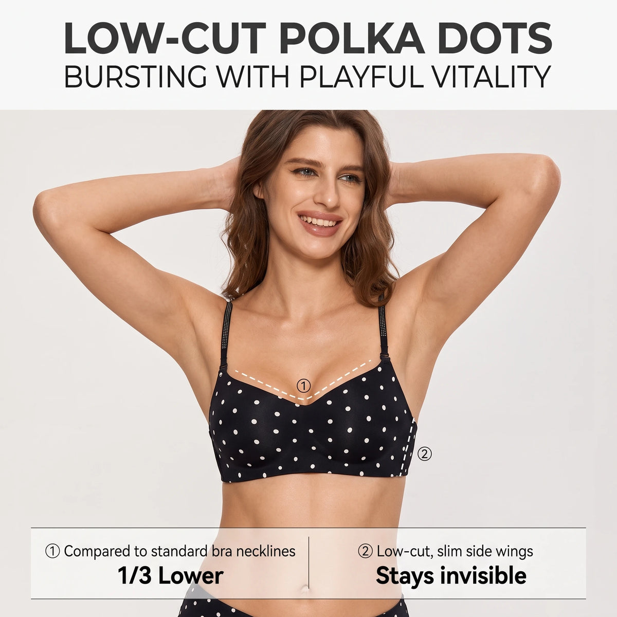 A Playful Low-Cut Fit